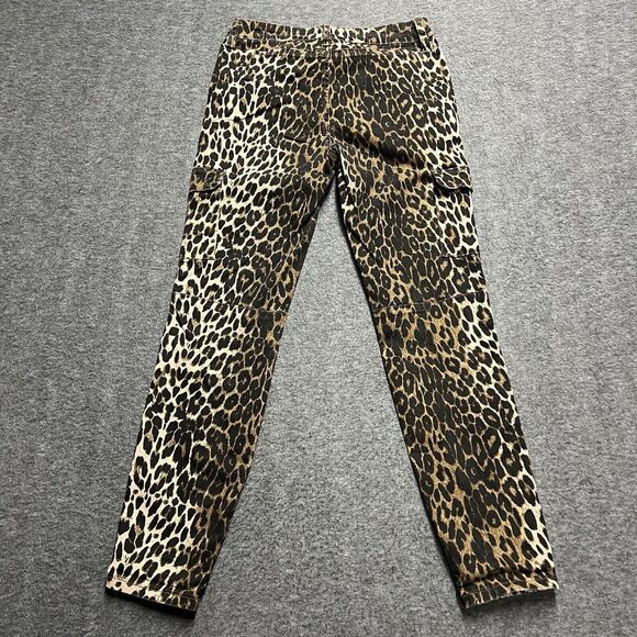 Ashley Mason Jeans Womens Size 9/29 Cheetah Skinny Low Rise Stretch Denim - Picture 7 of 10